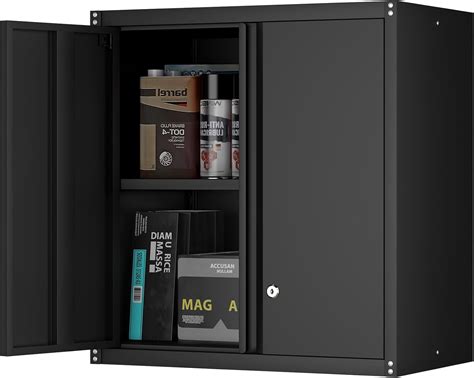 Amazon.com: IRONFFICE Metal Wall Cabinets,Locking Wall Storage Cabinet ...