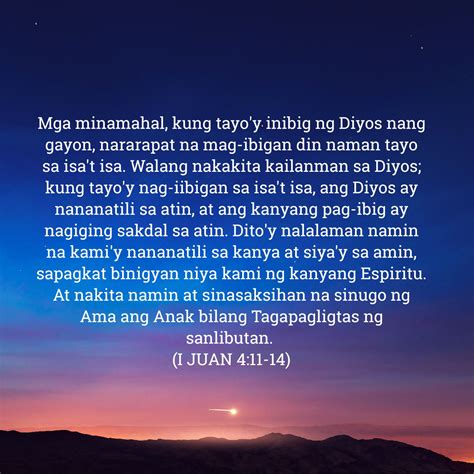 1 Juan 4:11-14 - Jesus is my Lord and Savior