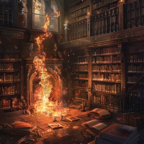 Image result for Library Building Fire Free Image