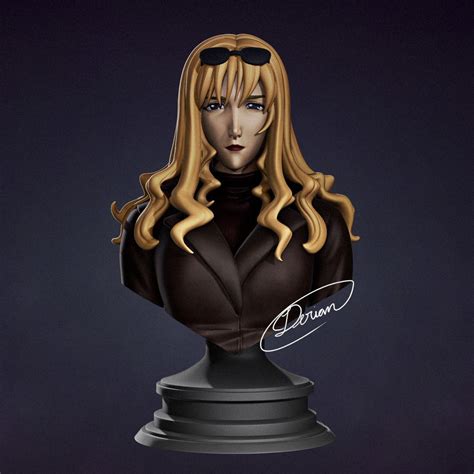 Anime Classics Cowboy Bebop - Julia 3D model 3D printable | CGTrader