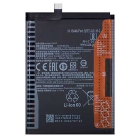 Comprar Batería Bn57 de 5160Mah para Xiaomi Poco X3 - Repuestos Fuentes