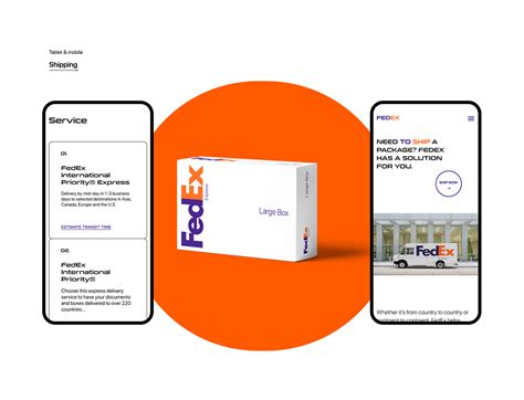 FedEx — New Website 2020 on Behance