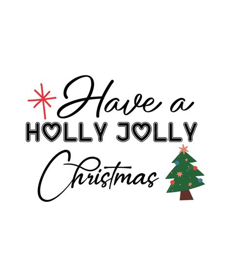 Premium Vector | Have a holly jolly christmas