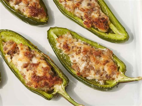 Sausage Stuffed Jalapeno Pepper Recipe | Deporecipe.co