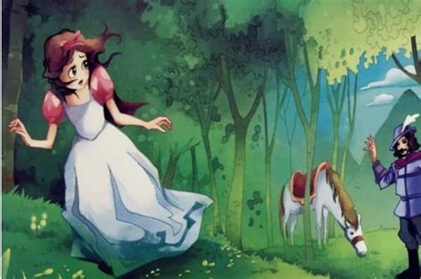 关于英文版的《白雪公主》故事，故事，急用help啊-白雪公主的故事英文版