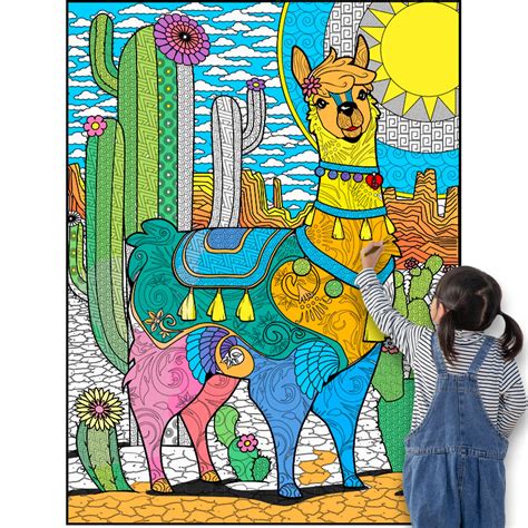 Buy Giant Coloring - The Jumbo Coloring Sheet for Kids and Adults ...