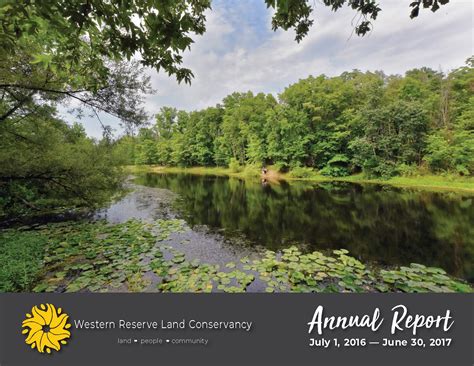 Western Reserve Land Conservancy 990 at Hector Myers blog