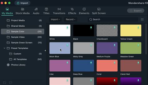 Filmora Interface Tutorial