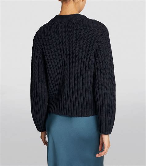 Vince Ribbed Cardigan | Harrods US