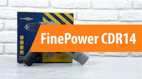 Распаковка шуруповерта FinePower CDR14 / Unboxing FinePower CDR14 - YouTube