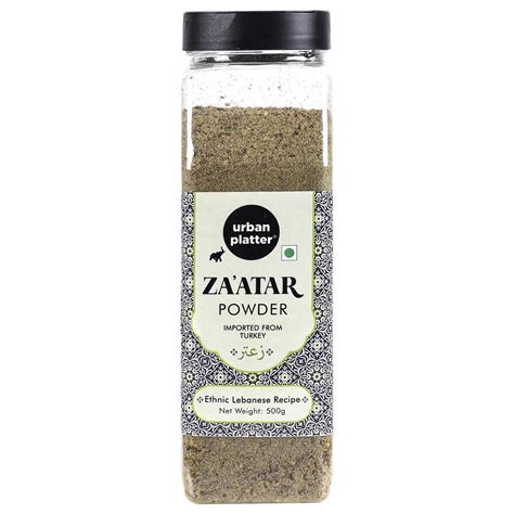 Urban Platter Zaatar Powder, 500g | Middle Eastern Spice Blend | Herby ...