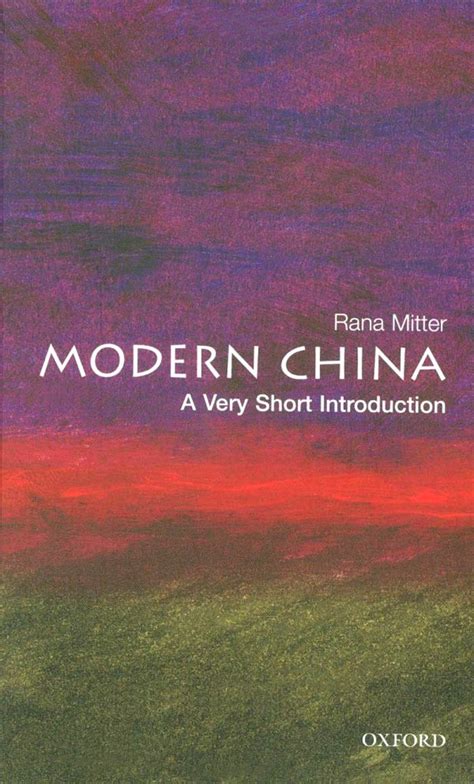 Modern China: A Very Short Introduction (Very Short Introductions ...