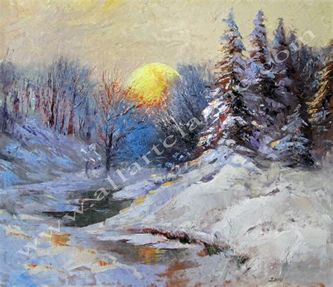 Winter Landscape Paintings