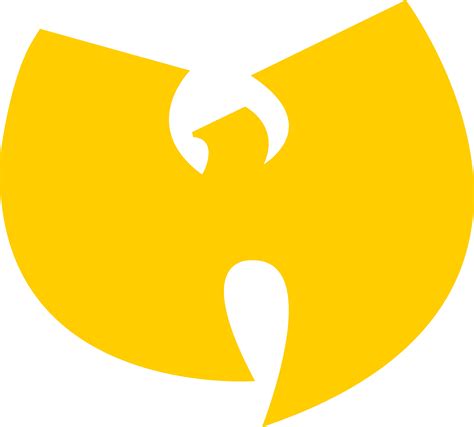 Download HD Wu-tang Clan Logo, Yellow - Wu Tang Logo Transparent PNG ...