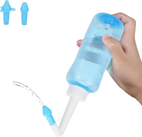 Nasal Irrigation System,Neti Pot Sinus Rinse Bottle,Nasal Irrigation Wash Bottle for Sinus ...