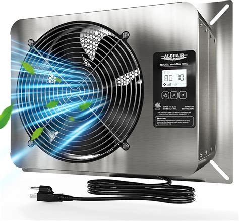 ALORAIR 780 CFM Crawl Space Ventilator Fan, IP55 Rated Basement Exhaust ...