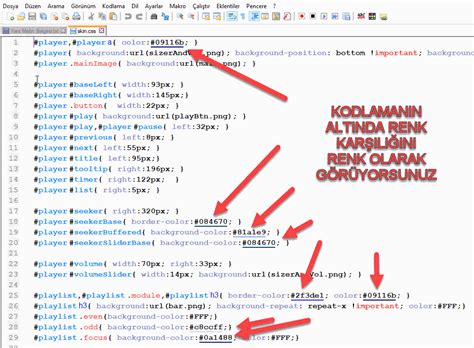 Image result for HTML Color Code Notepad