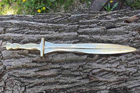 Xiphos Ancient Greek Sword Replica Bronze Xiphos Greek Bronze Sword ...