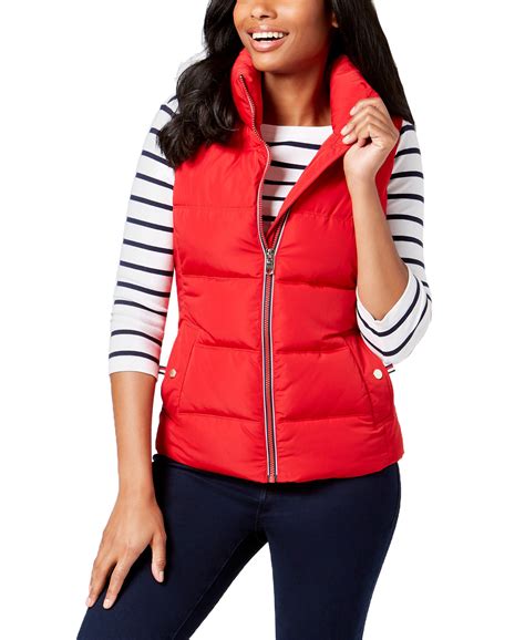 Ladies Red Vest