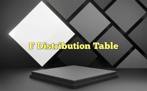 Image result for F Distribution VST Distribution