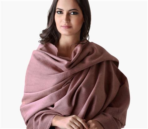 Pure Marino Wool, Cocoa Shawls - Handloom | soilofindia.in