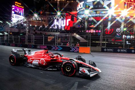 Charles Leclerc Wins Pole for the Las Vegas Grand Prix