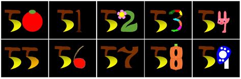 Image result for Number Creatures 53