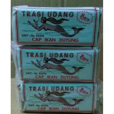 Jual TERMURAH TERASI UDANG CAP IKAN DUYUNG - Jakarta Pusat - TERASI ...