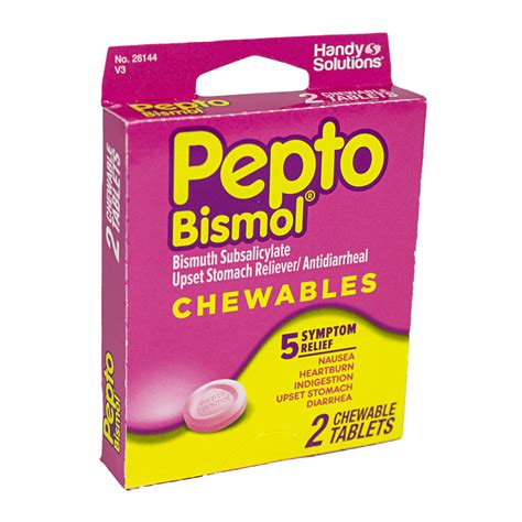 Wholesale Pepto Bismol Chewables - Box of 2 - Weiner's LTD