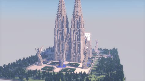 Image result for Minecraft Colgone Cathedral Tutorial