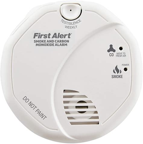 FIRST ALERT Combination Carbon Monoxide & Smoke Alarm User Manual