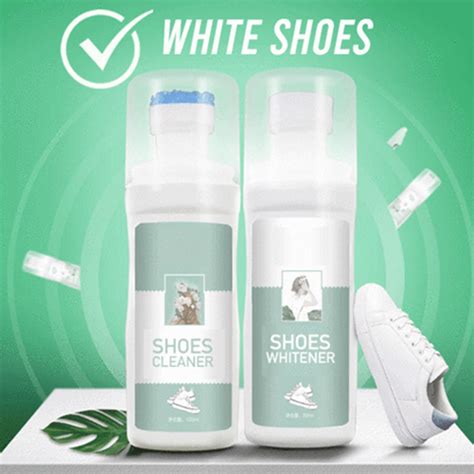 100ml White Shoes Cleaner Agent Whiten Refreshed P... – Grandado
