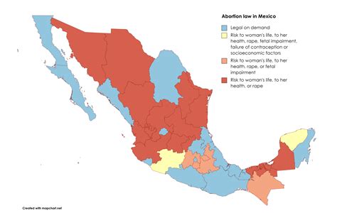 Abortion Law in Mexico as of October 2023 : r/MapPorn