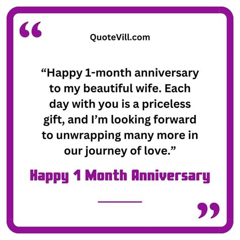 42 Sweet & Romantic 1 Month Anniversary Wishes