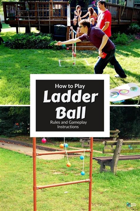How to Play Ladder Ball | Ladder ball, Outdoor games for kids, Group ...