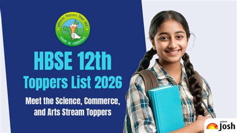HBSE 12th toppers list 2026: Meet the science, commerce, and arts ...