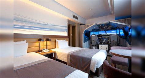 A hotel in Tokyo has fitted a flight simulator in its room | TimesTravel