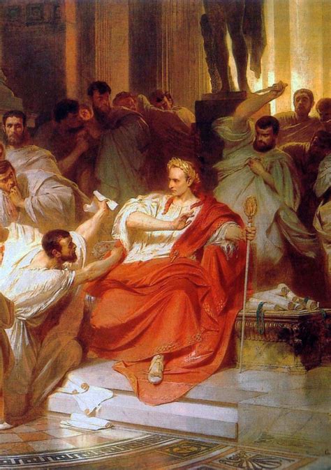 On this day 2,067 years ago, Julius Caesar was assassinated in broad daylight in the middle of ...