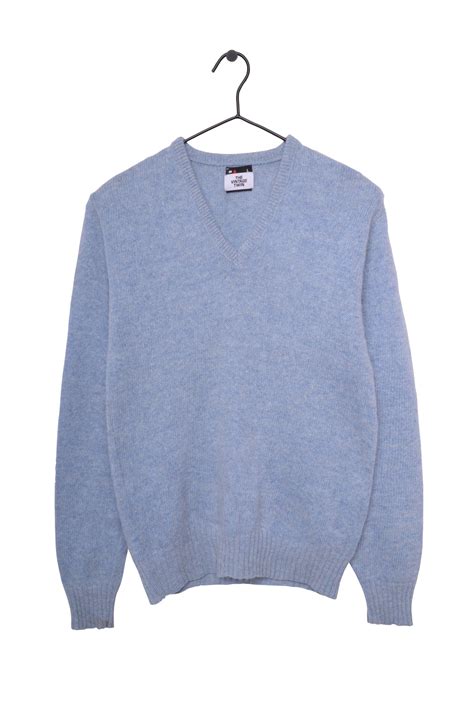 Baby Blue Sweater Free Shipping - The Vintage Twin