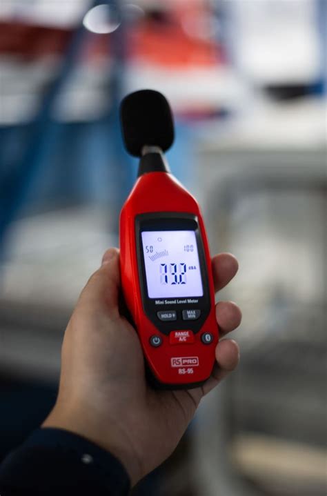 RS PRO | RS PRO RS-95 Sound Level Meter, 35dB to 130dB, 8kHz max | 155 ...