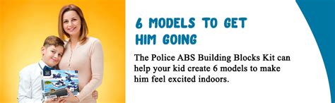 Webby 6 in 1 Police ABS Building Blocks Kit, Adventure Play Set, Fun ...