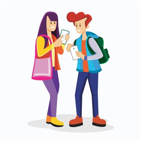 Discuss Two Students Cartoon 的图像结果