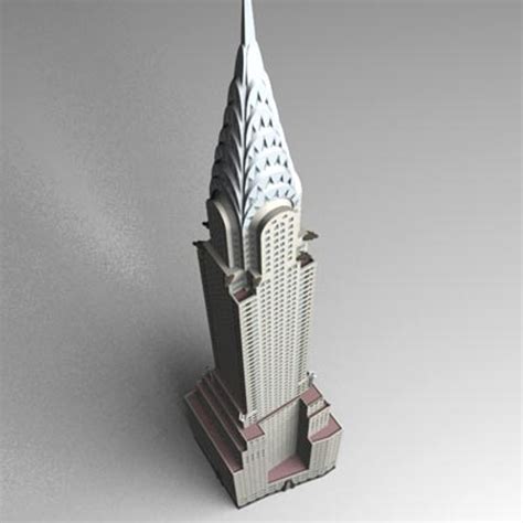 Chrysler Building Model 的图像结果