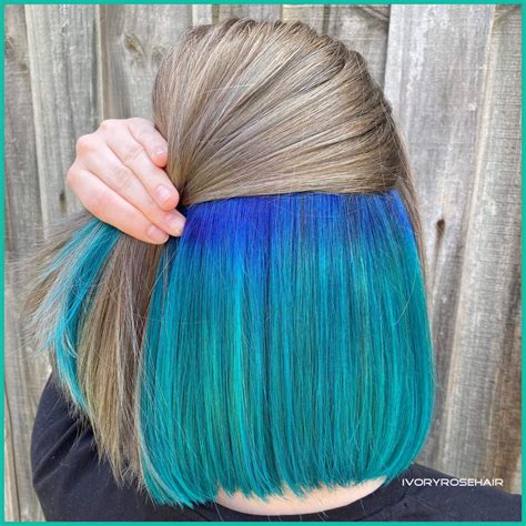 40 refreshing peekaboo hair ideas spice up your color keep it healthy ...
