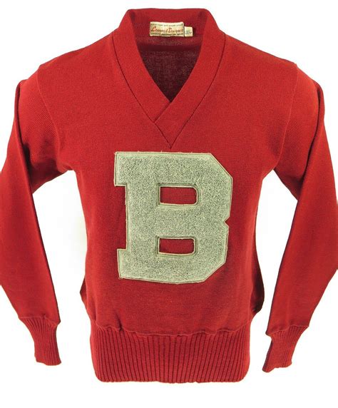 You can have that perfect vintage letterman sweater from the 1940s for ...