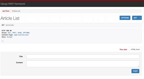 Image result for API Restful Django Example