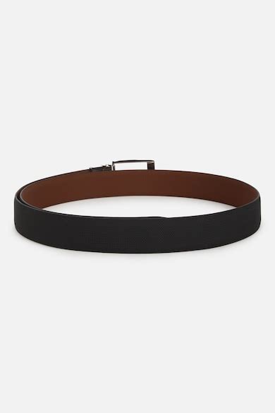 Buy Men Brown Solid Leather Formal Belt Online - 960038 | Louis Philippe