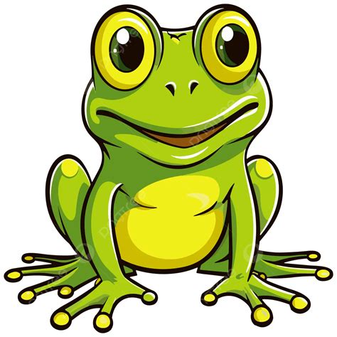 Lazy Frog Clip Art