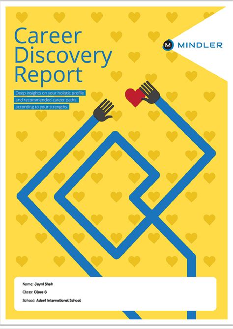 Career Discovery Report for Class 8 - Jayni Shah - Studocu