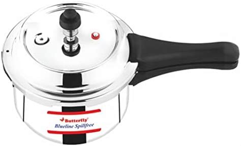 Buy Butterfly Blueline Spillfree Ss Outer Lid Stainless Steel Pressure ...